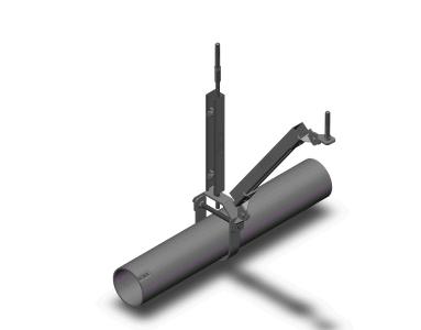 單管側(cè)向抗震支架