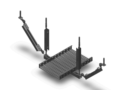 橋架側(cè)向抗震支架